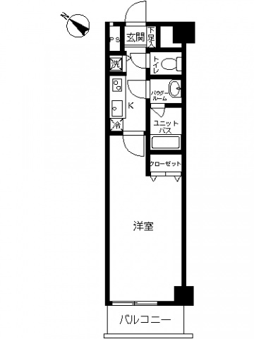 スカイコート板橋五番館の間取り