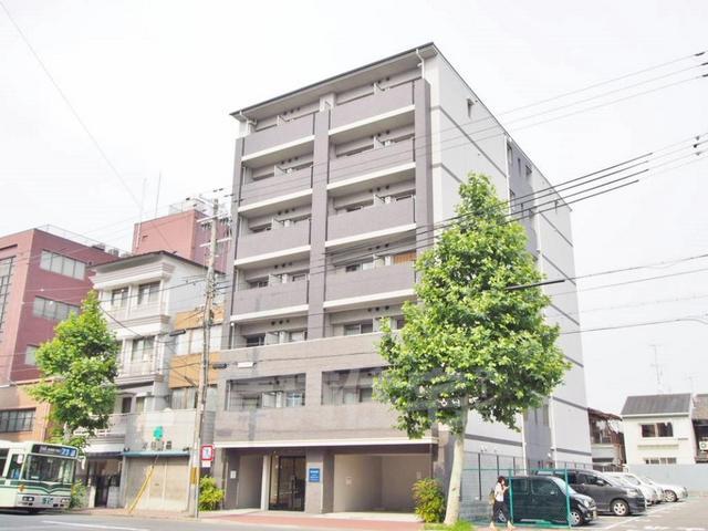 京都市下京区上之町のマンションの建物外観