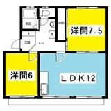 中根マンションEの間取り