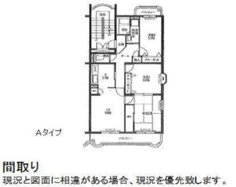 セントラルパークの間取り