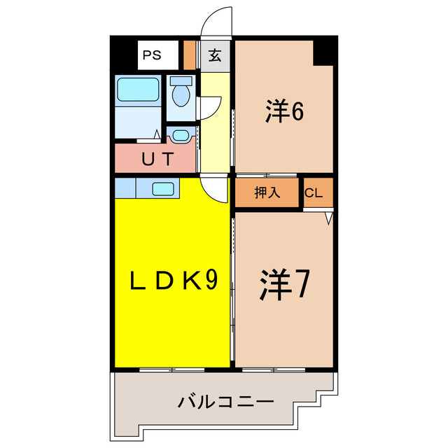 ノルテ6条通の間取り