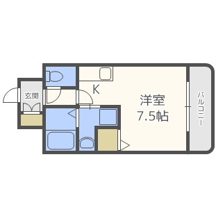 ビバーナ日本橋の間取り