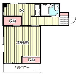 滝澤ビルの間取り