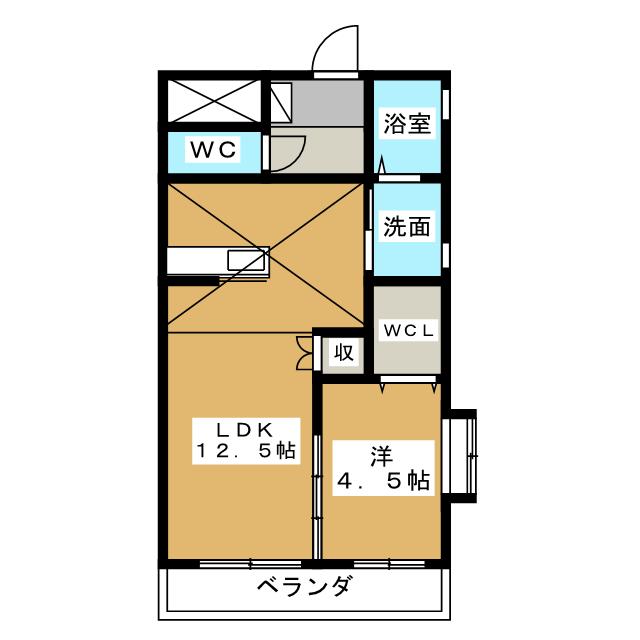 アメニティ垣戸の間取り