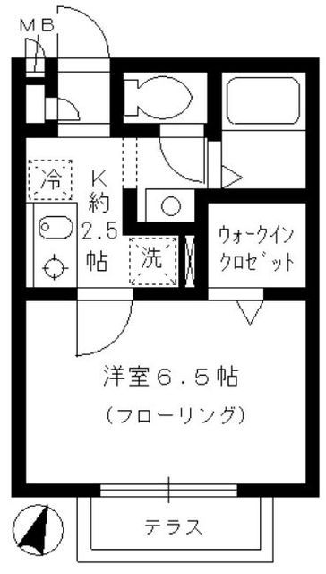 デザインコート関町北の間取り