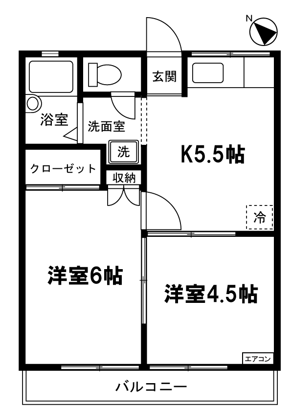 パークヒルズOMATAの間取り