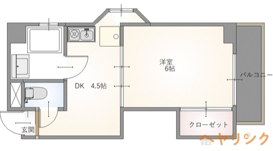 シャンボール長久手の間取り