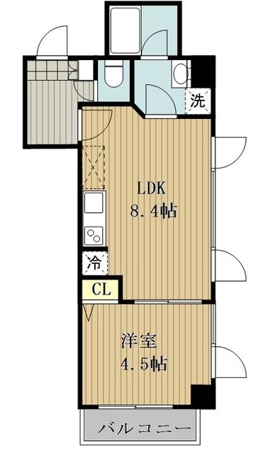 西東京市ひばりが丘のマンションの間取り