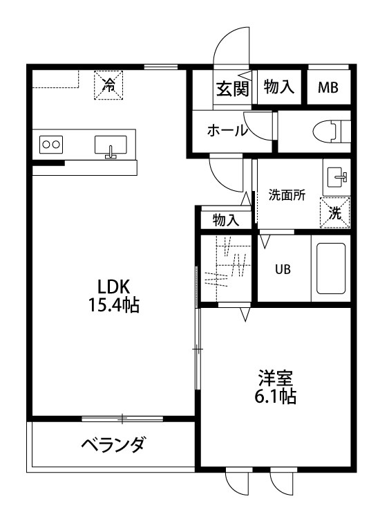 【サンパティオ上所の間取り】