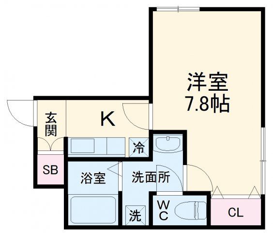 カサ・アルブストの間取り