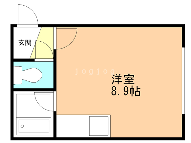 札幌市北区麻生町のマンションの間取り