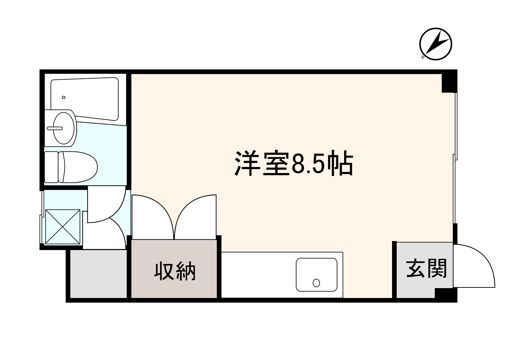 ラ・ネージュ千歳町の間取り