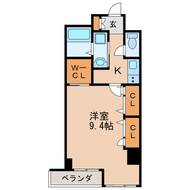 名古屋市千種区豊年町のマンションの間取り