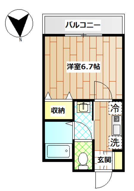 アイン・レーベンの間取り