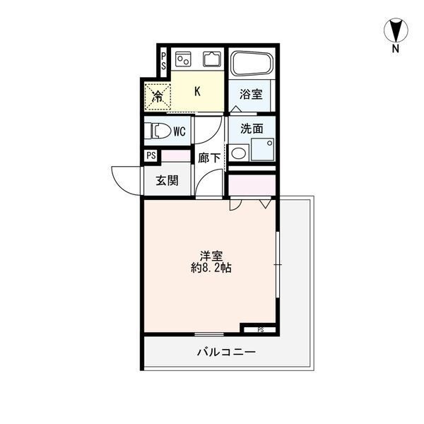 シャルムS岡崎の間取り