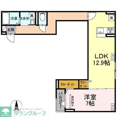 グラナーデ西加平の間取り