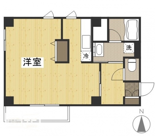 パティオ表町の間取り