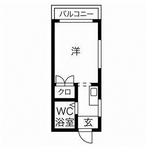 プレアール園田の間取り