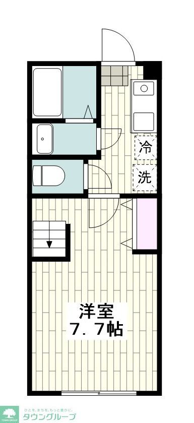 横浜市泉区中田東のアパートの間取り