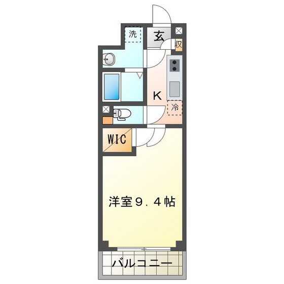 Ｓ－ＦＯＲＴ四日市元町の間取り