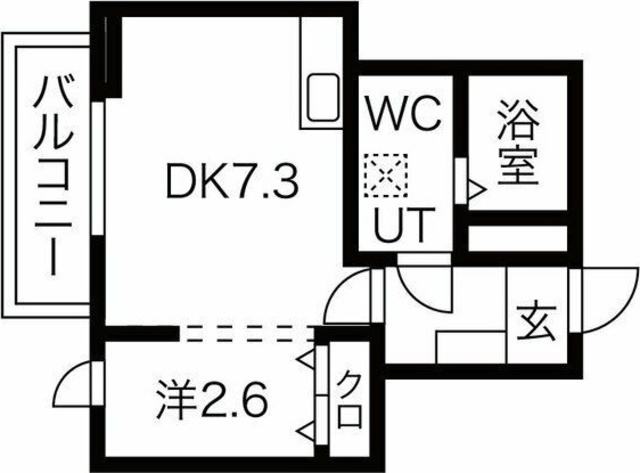 メリディアン中山吉成の間取り