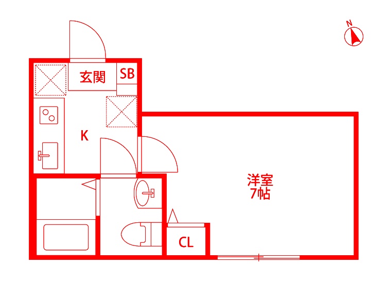 T.A金沢区洲崎町IIB棟の間取り