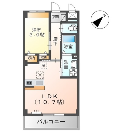 ニューコスモの間取り