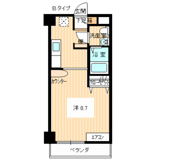 クオリティタウンの間取り