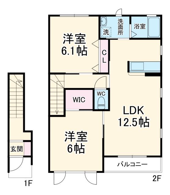 Casa Verde１番館の間取り