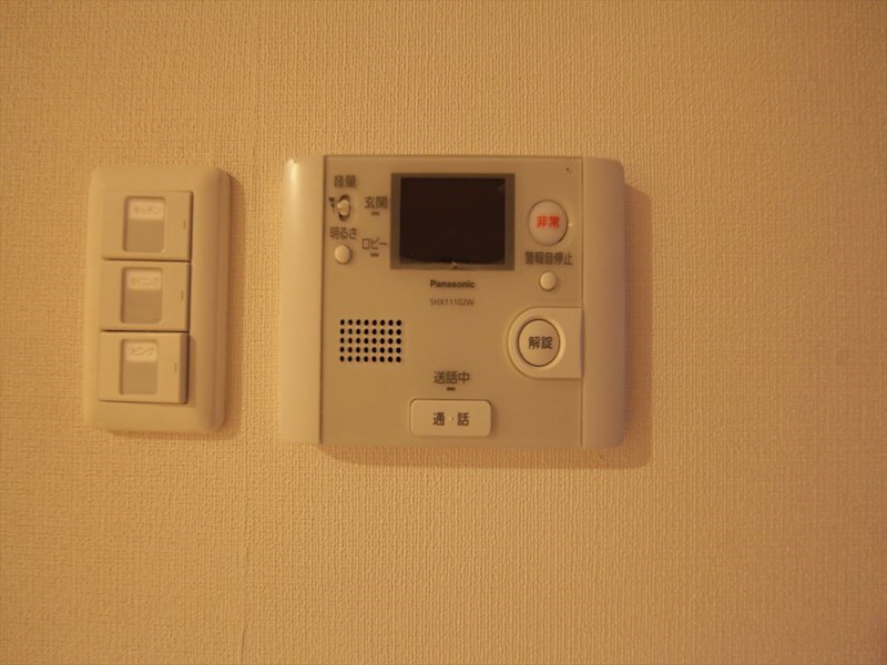 セキュリティ　ＴＶモニター付インターホン