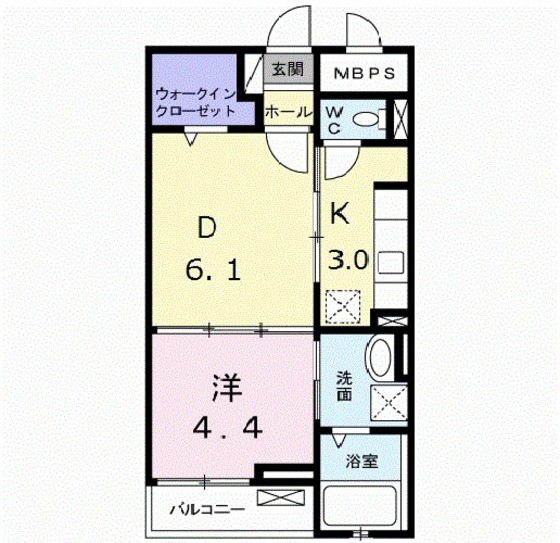 ヴィラＭＹの間取り