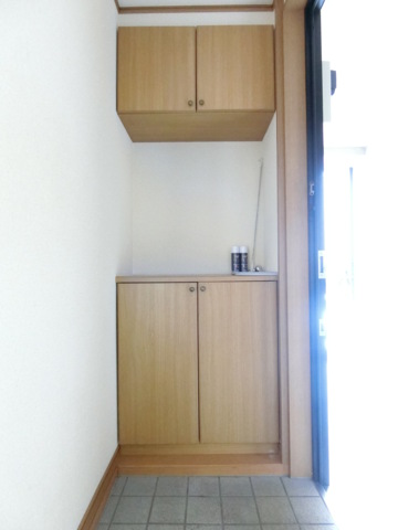 玄関　シューズボックス付き玄関