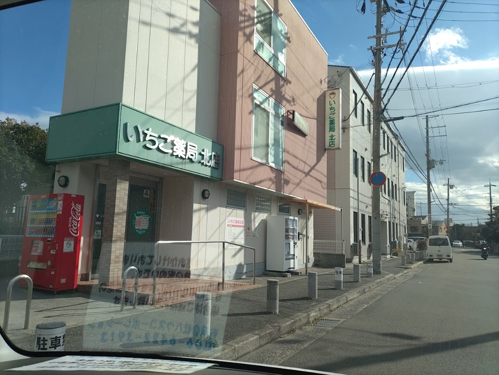 ドラックストア　いちご薬局 北店（ドラッグストア）まで733m