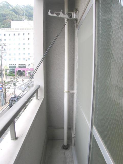 バルコニー　松山市清水町　村上ビル　ベランダ