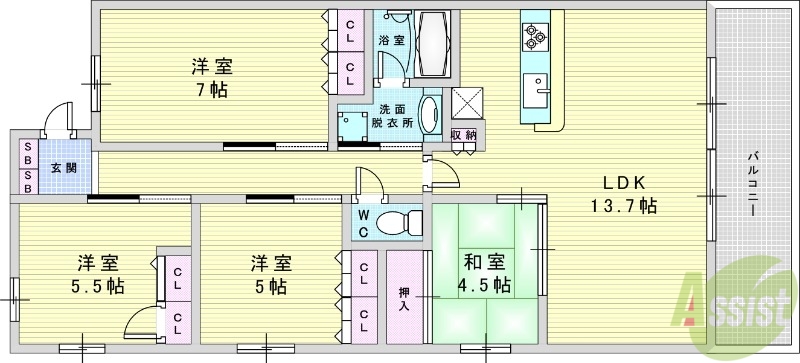 間取り図