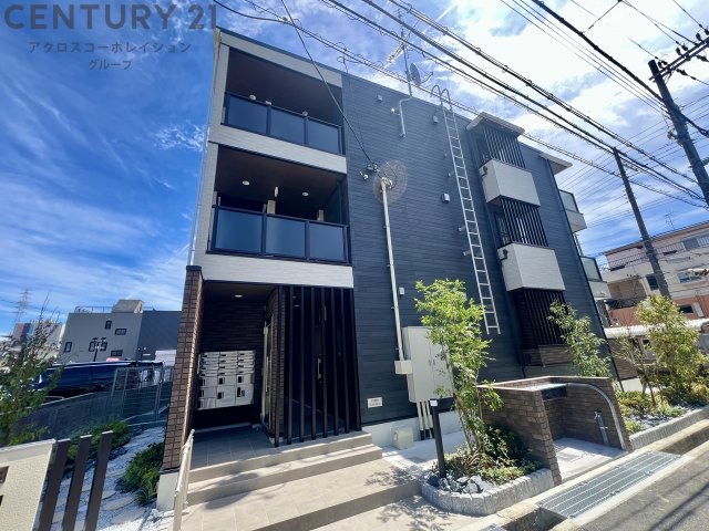 建物外観　オートロック付きで安心です！