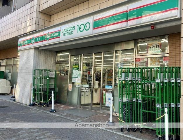 コンビニ　ローソンストア１００江東森下三丁目店（コンビニ）まで108m