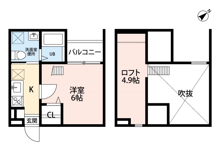 名鉄名古屋本線 鳴海駅 徒歩8分 2階建 築10年の間取り写真