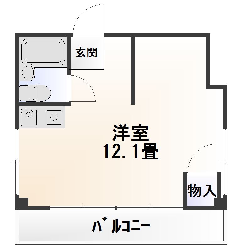 カンパネラ中央町の間取り