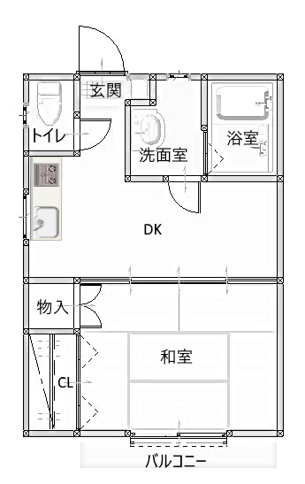 インペリアルオザワの間取り