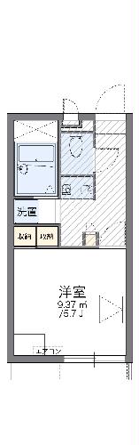 レオパレス椿原の間取り