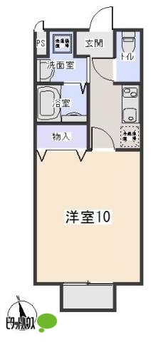 アムール西岡崎の間取り