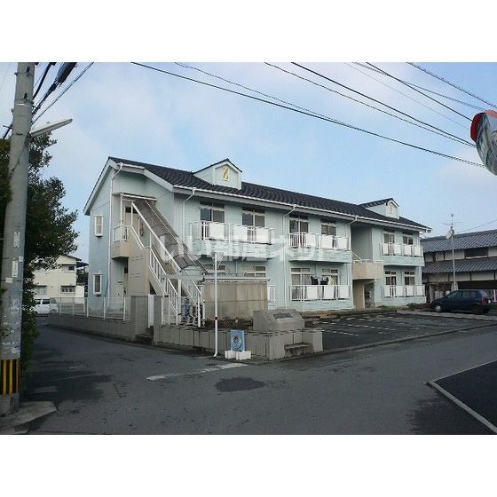 熊本県熊本市南区近見３の賃貸アパートの外観