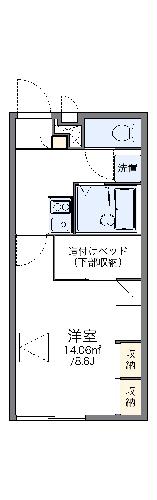 レオパレストリーゴIIの間取り