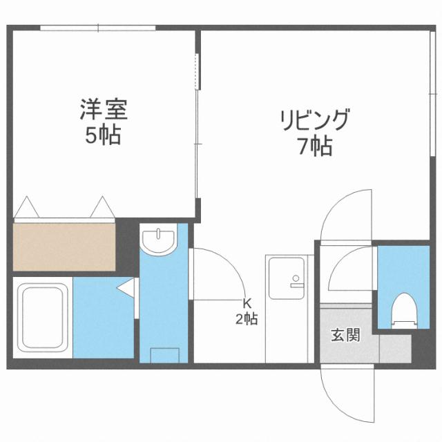 プルメリア栄通の間取り