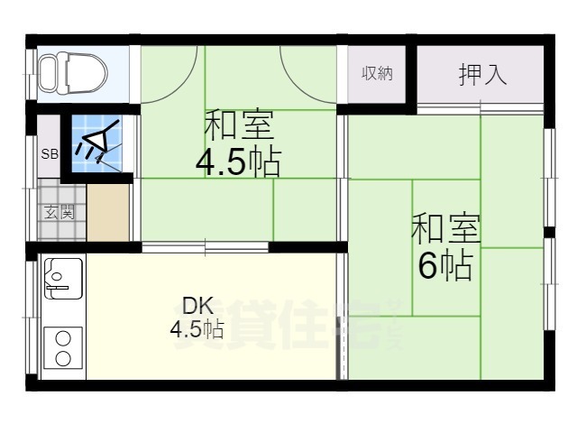 臼井文化の間取り