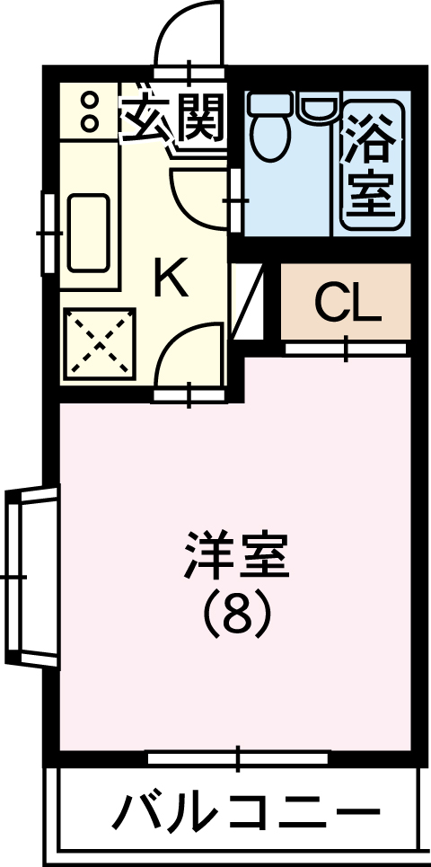 静岡県浜松市中央区半田山３（アパート）の賃貸物件の間取り