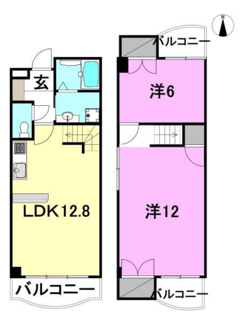 長月の間取り