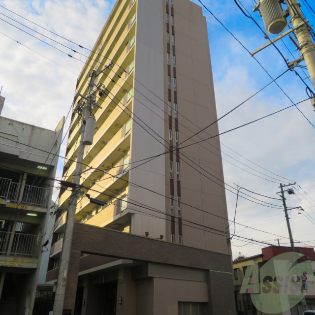 仙台市宮城野区平成のマンションの建物外観
