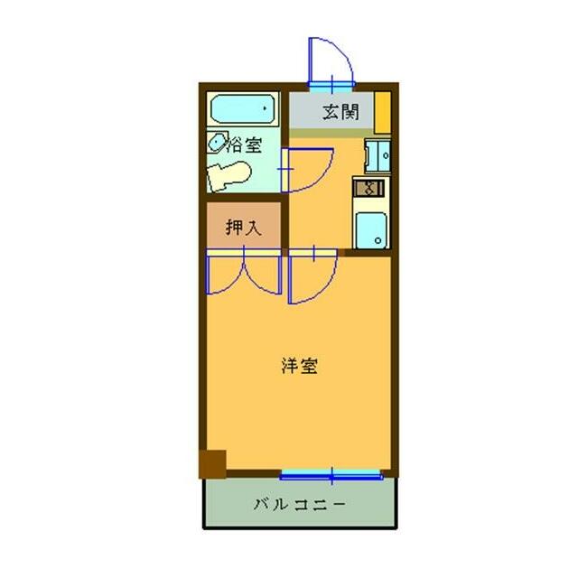 サンライズ杉山の間取り